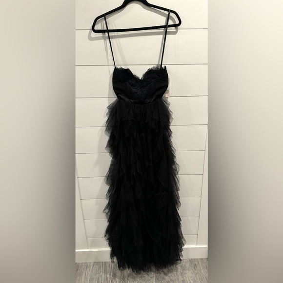 NWT For Love and Lemons black bustier dress - Picture 10 of 12